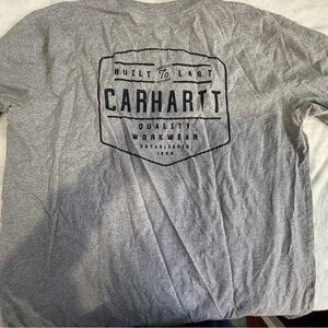 Carhartt Men's Gray Short Sleeve Tee